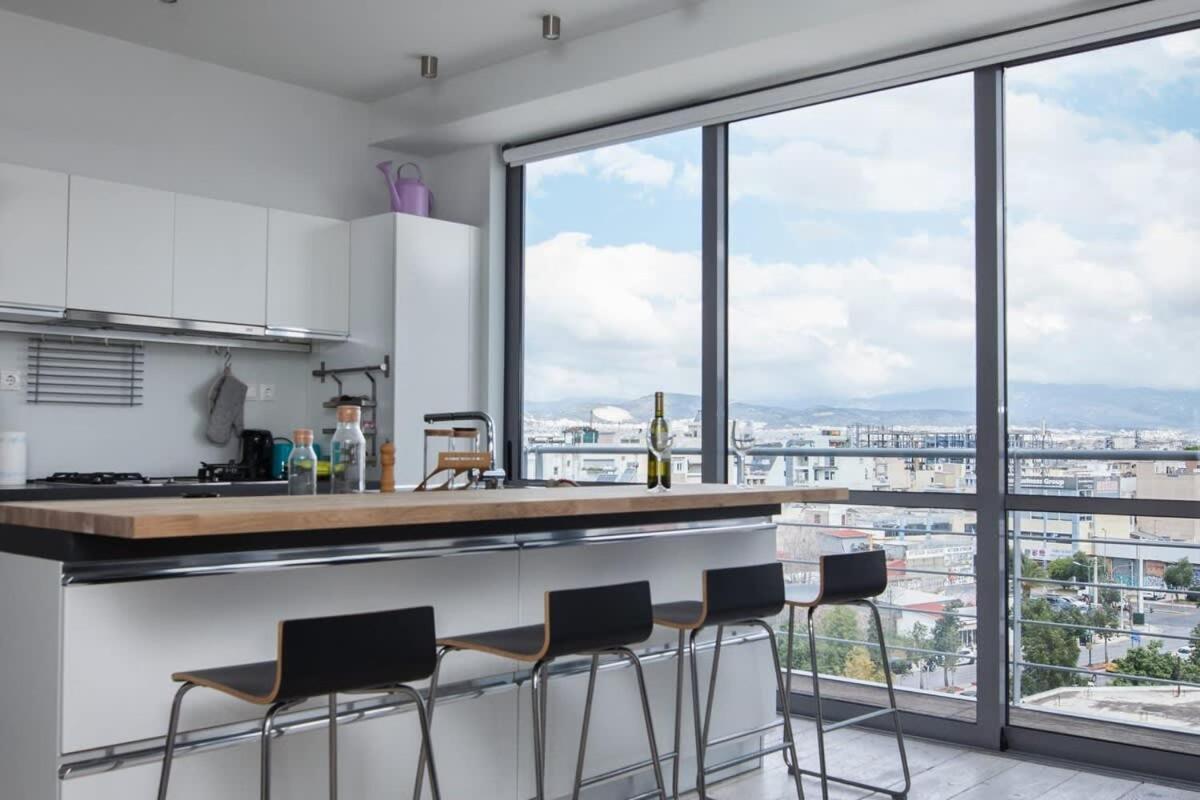Апартаменты Penthouse With 360 View Of Athens And Private Gym Экстерьер фото